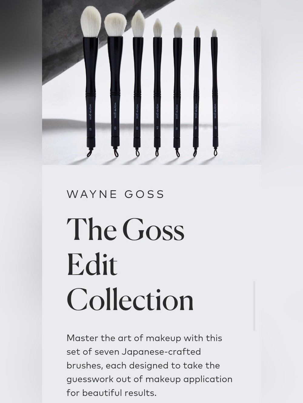 Wayne Goss The Goss Edit Collection & The Artist Collection *2 Sets - Picture 3 of 8